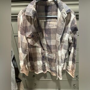 Plaid Flannel Jacket